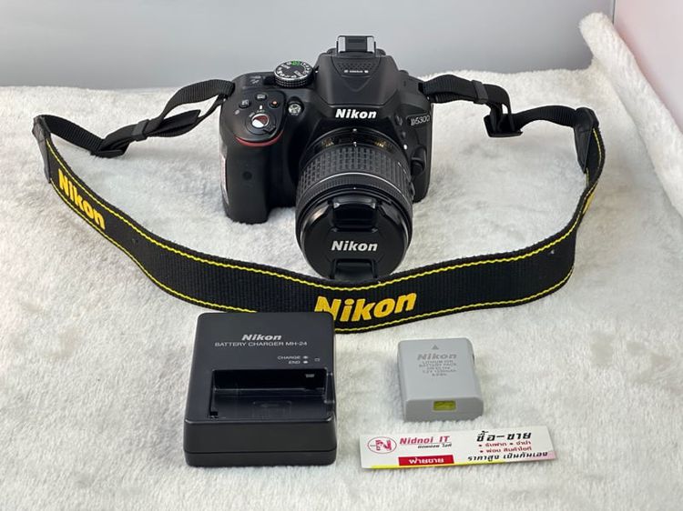 กล้อง DSLR Nikon D5300 อดีตประกันศูนย์ พร้อมเลนส์ NIKKOR AF-P 18-55mm f 3.5-5.6G G VR (CA0258)