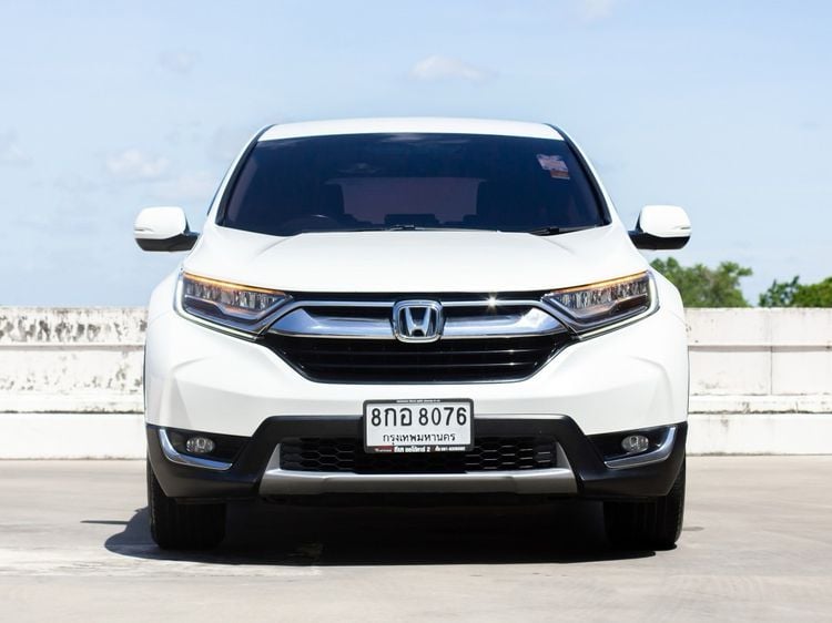 Honda CR-V 2019 2.4 E Utility-car เบนซิน ไม่ติดแก๊ส เกียร์อัตโนมัติ ขาว รูปที่ 2