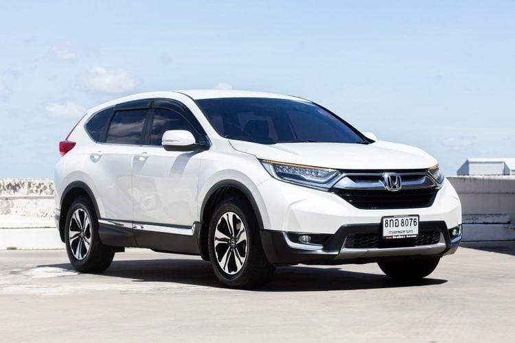 Honda CR-V 2019 2.4 E Utility-car เบนซิน ไม่ติดแก๊ส เกียร์อัตโนมัติ ขาว
