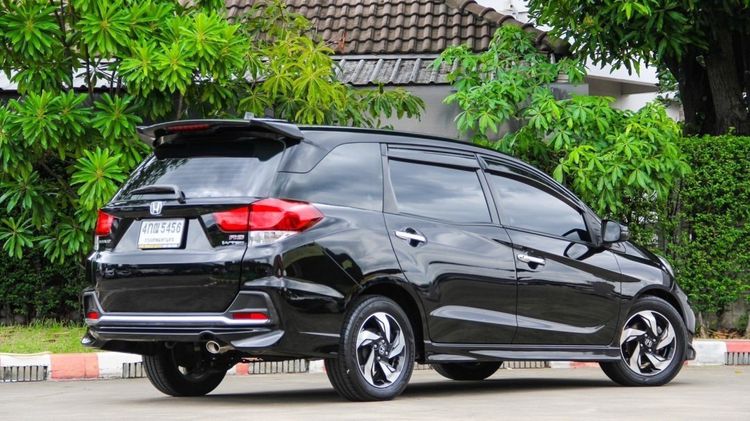 Honda Mobilio 2015 1.5 RS Utility-car เบนซิน ไม่ติดแก๊ส เกียร์อัตโนมัติ ดำ รูปที่ 4