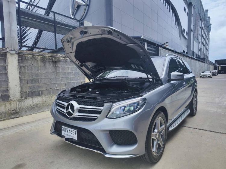 Mercedes-Benz GLE-Class 2018 GLE500 Utility-car เบนซิน ไม่ติดแก๊ส เกียร์อัตโนมัติ เทา รูปที่ 3