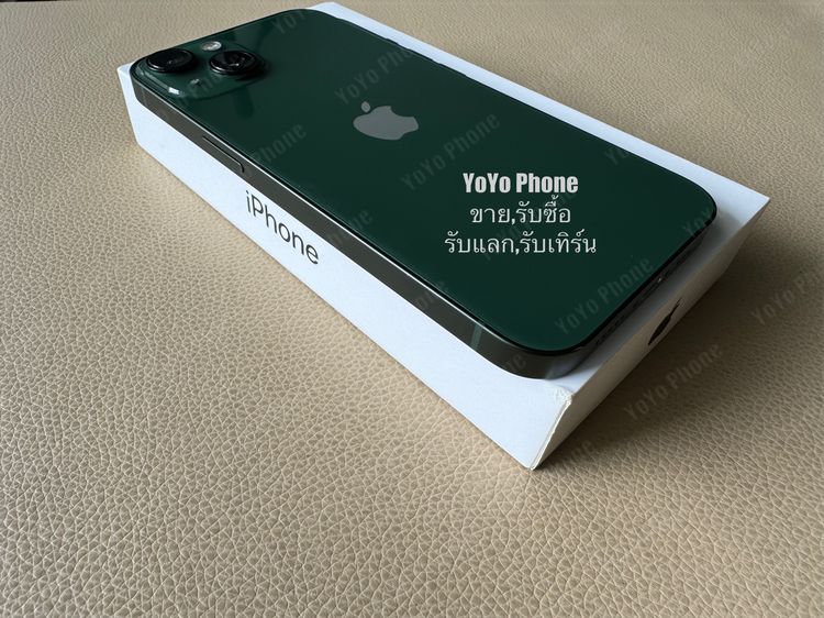 iPhone 13 ศุนย์ไทย ครบกล่อง สีเขียว รูปที่ 3