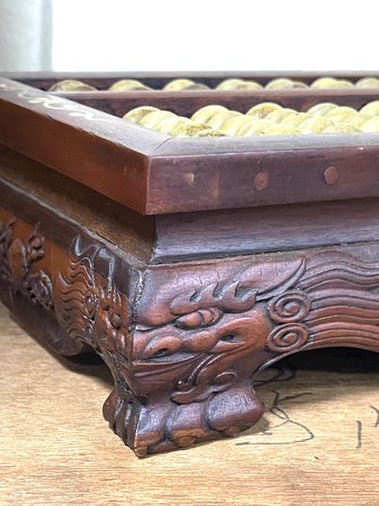 ลูกคิดจีน ตั่ง ขาสิงห์ สะสม รูปที่ 5