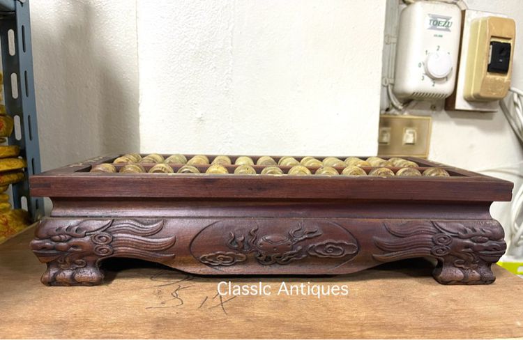 ลูกคิดจีน ตั่ง ขาสิงห์ สะสม รูปที่ 8