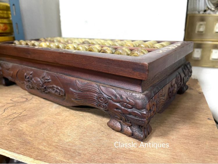 ลูกคิดจีน ตั่ง ขาสิงห์ สะสม รูปที่ 10