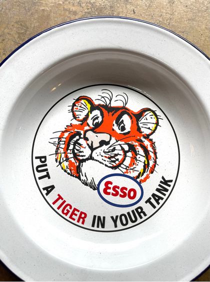 จาน เอสโซ่ ESSOเก่าสะสมA2 รูปที่ 2