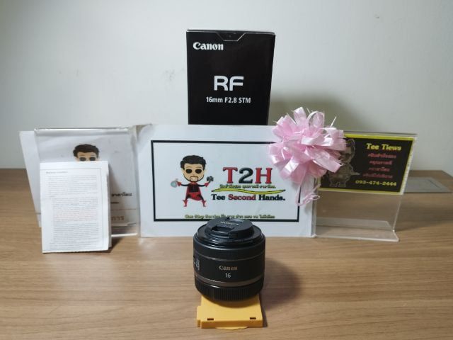 เลนส์ fixed เลนส์ Canon Lens Fix Rf 16mm F 2.8 สภาพนางงาม อปก.ครบกล่อง ตามภาพ ใช้งานปกติ
นัดดู ถนน 345 ราชพฤกษ์ บางคูวัด