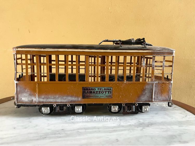 รถราง สังกะสีสะสม รูปที่ 2