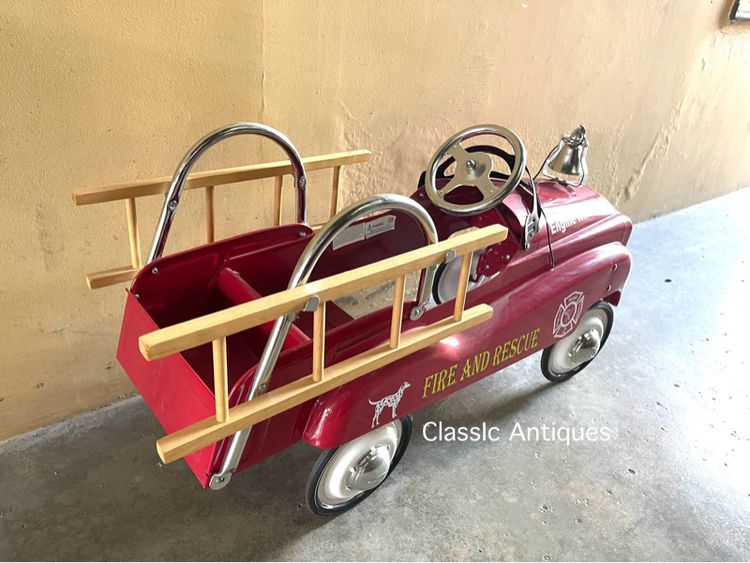 รถถีบเด็ก รถดับเพลิงทรงคลาสิคสะสม รูปที่ 8