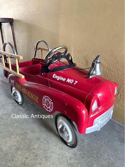 รถถีบเด็ก รถดับเพลิงทรงคลาสิคสะสม รูปที่ 4