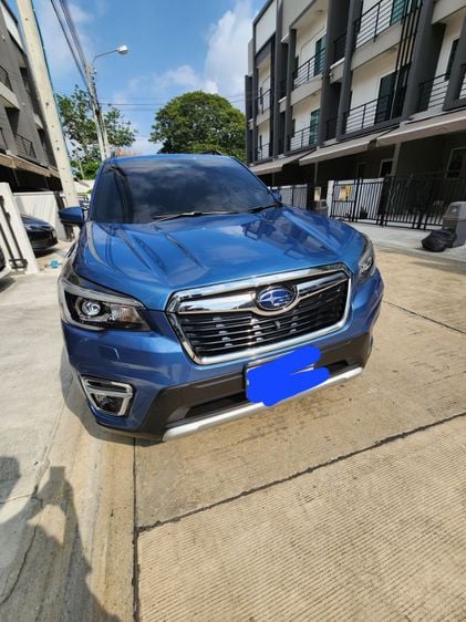 Subaru Forester 2022 2.0 i-S EyeSight Utility-car เบนซิน ไม่ติดแก๊ส เกียร์อัตโนมัติ ฟ้า รูปที่ 1