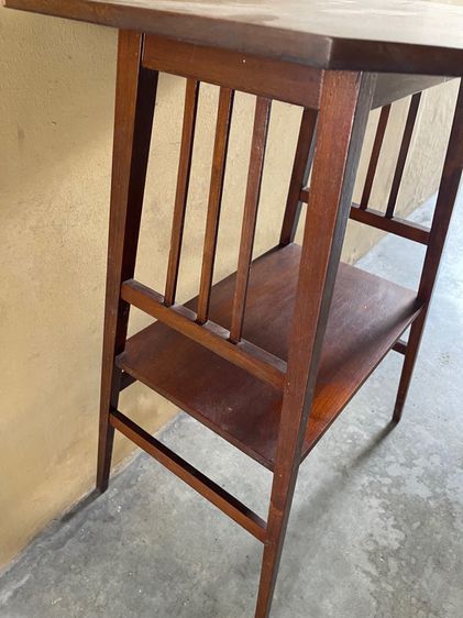 โต๊ะไม้สัก แปดเหลี่ยมขาแหลมสะสม รูปที่ 7