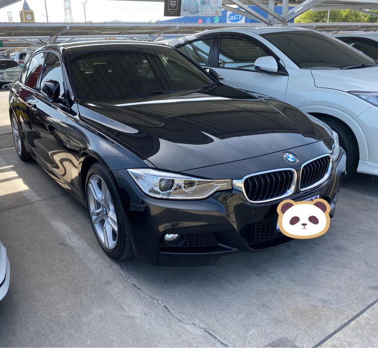 BMW Series 3 2015 325d Sedan ดีเซล เกียร์อัตโนมัติ ดำ รูปที่ 2