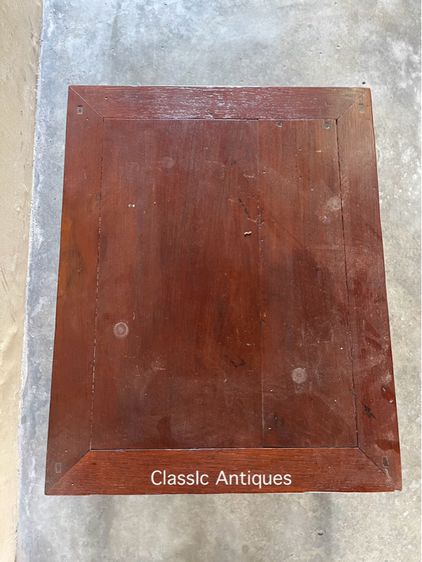 ตั่งไม้สัก โบราณเก่าสะสม รูปที่ 13