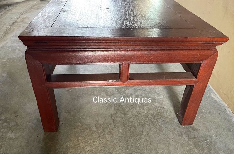 ตั่งไม้สัก โบราณเก่าสะสม รูปที่ 12