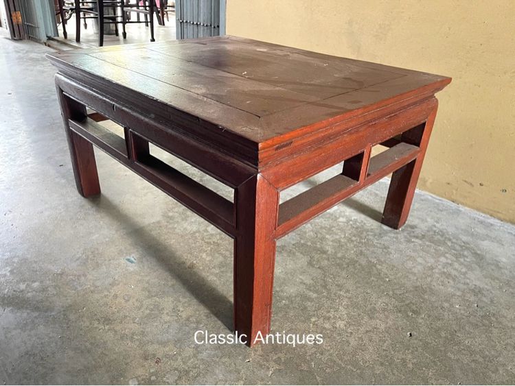 ตั่งไม้สัก โบราณเก่าสะสม รูปที่ 11