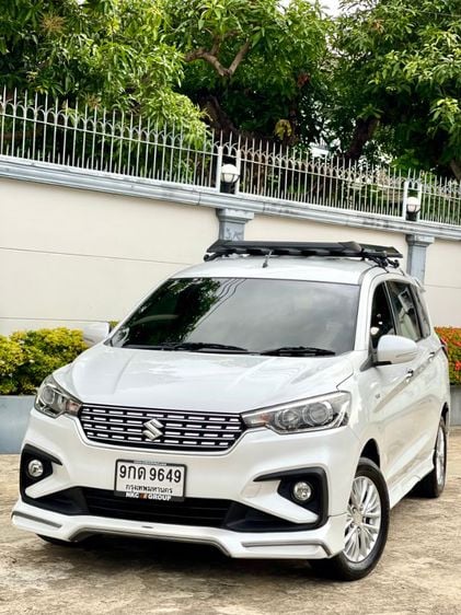 Suzuki Ertiga 2019 1.5 GX Utility-car เบนซิน ไม่ติดแก๊ส เกียร์อัตโนมัติ ขาว รูปที่ 2