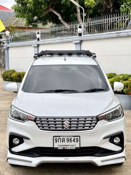 Suzuki Ertiga 2019 1.5 GX Utility-car เบนซิน ไม่ติดแก๊ส เกียร์อัตโนมัติ ขาว รูปที่ 4
