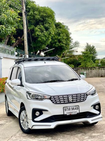 Suzuki Ertiga 2019 1.5 GX Utility-car เบนซิน ไม่ติดแก๊ส เกียร์อัตโนมัติ ขาว รูปที่ 1