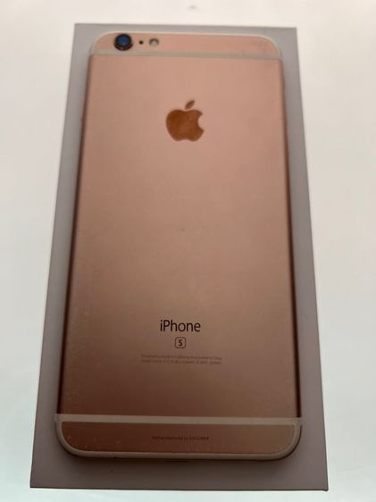 ขาย iPhone 6s Plus 16gb สีทอง ศูนย์ไทย สภาพดี ตำหนิ สแกนนิ้วเสีย รีเซ็ตได้ ไม่ติดไอคราว ใช้งานดี ปกติทุกอย่าง อุปกรณ์ครบ พร้อมใช้งาน 