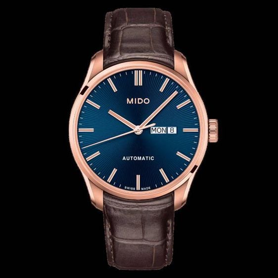 โรสโกลด์ ขาย นาฬิกา MIDO รุ่น BELLUNA SUNRAY 42.5 มม. ออโตเมติก สูงสุด 80 ชม.