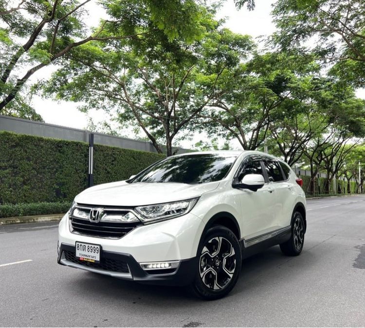 Honda CR-V 2019 1.6 DT EL 4WD Utility-car ดีเซล ไม่ติดแก๊ส เกียร์อัตโนมัติ ขาว