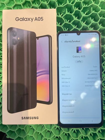 Galaxy A05 128 GB Samsung A05 แรม4 128 สภาพเครื่ิองใหม่ไร้รอยใดๆประกันเหลือราคาถูก