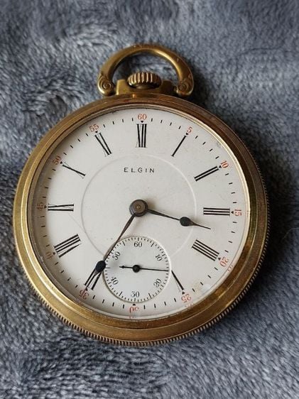 อื่นๆ ทอง Vintage Elgin  17 jewels pocket watch