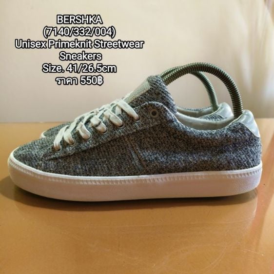 BERSHKA
Unisex Primeknit Streetwear Sneakers
Size. 41ยาว26.5cm
ราคา 550฿
