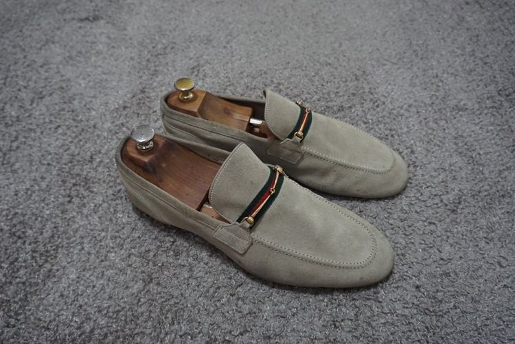 GUCCI Suede Leather Loafer Size 8