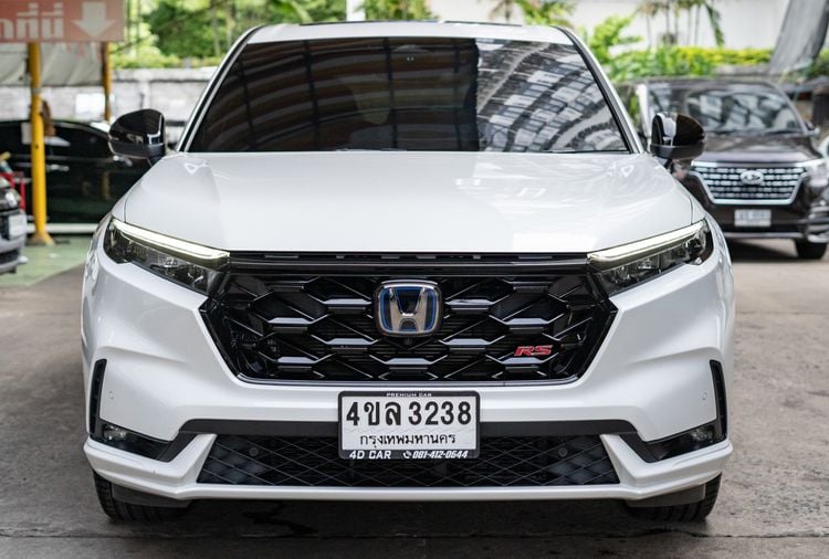 Honda CR-V 2023 2.0 E 4WD Utility-car ไฮบริด ไม่ติดแก๊ส เกียร์อัตโนมัติ ขาว