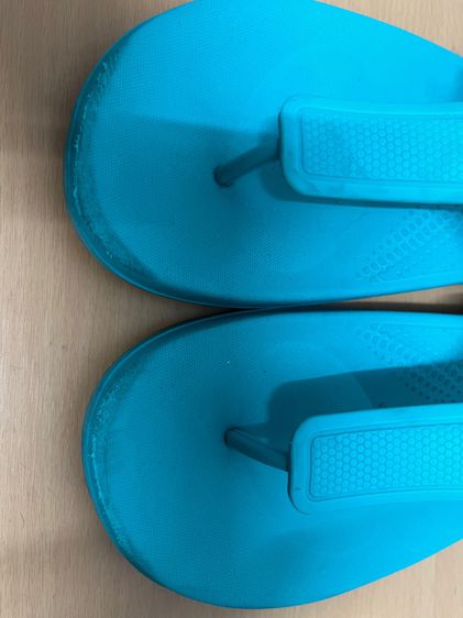 รองเท้ายางซิลิโคน กันน้ำ ลุยน้ำ ลุยฝน fitflop Iqushion ขนาด 6 UK 39 EU สีฟ้าเทอคอย ส่งต่อ รูปที่ 5
