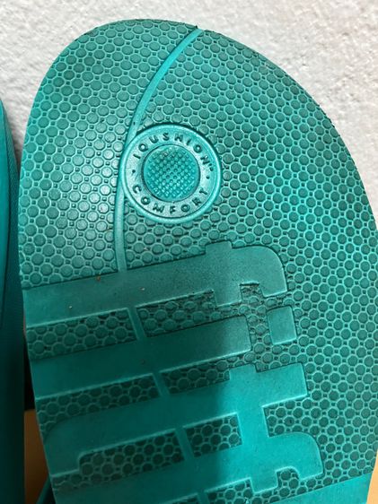 รองเท้ายางซิลิโคน กันน้ำ ลุยน้ำ ลุยฝน fitflop Iqushion ขนาด 6 UK 39 EU สีฟ้าเทอคอย ส่งต่อ รูปที่ 8