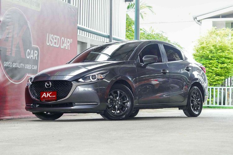 Mazda Mazda 2 2021 1.3 Skyactiv-G S Leather Sedan Utility-car เบนซิน เกียร์อัตโนมัติ เทา รูปที่ 1