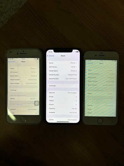 iPhone X, 8, 6s เหมา 3 เครื่อง แถมอุปกรณ์ รูปที่ 13