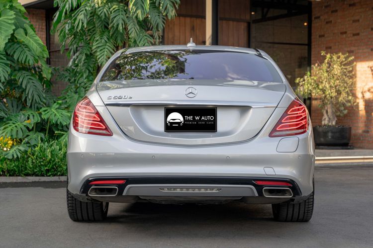 Mercedes-Benz S-Class 2018 S500 Utility-car ปลั๊กอินไฮบริด (PHEV) ไม่ติดแก๊ส เกียร์อัตโนมัติ บรอนซ์เงิน รูปที่ 4