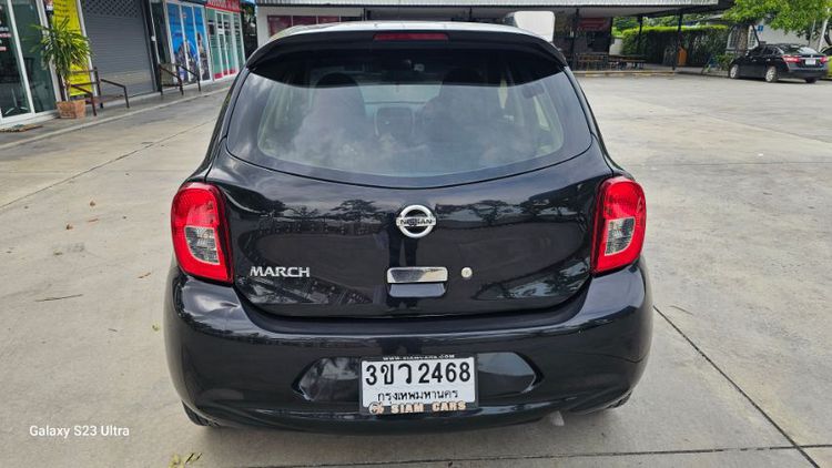 Nissan March 2018 1.2 S Sedan เบนซิน ไม่ติดแก๊ส เกียร์ธรรมดา ดำ รูปที่ 2