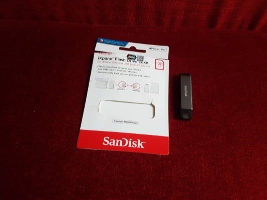 SanDisk iXpand Flash Drive Luxe  SDIX70N 128GB Lightning and Type c มีประกัน