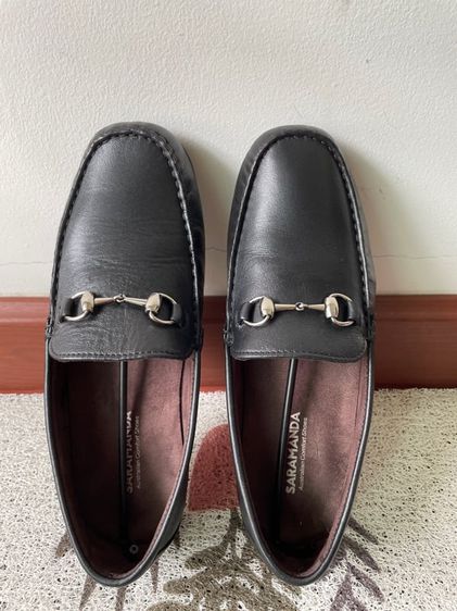 อื่นๆ รองเท้าแบบสวมและโลฟเฟอร์ หนังแท้ UK 7 | EU 40 2/3 | US 7.5 ดำ saramanda Australian comfort shoes