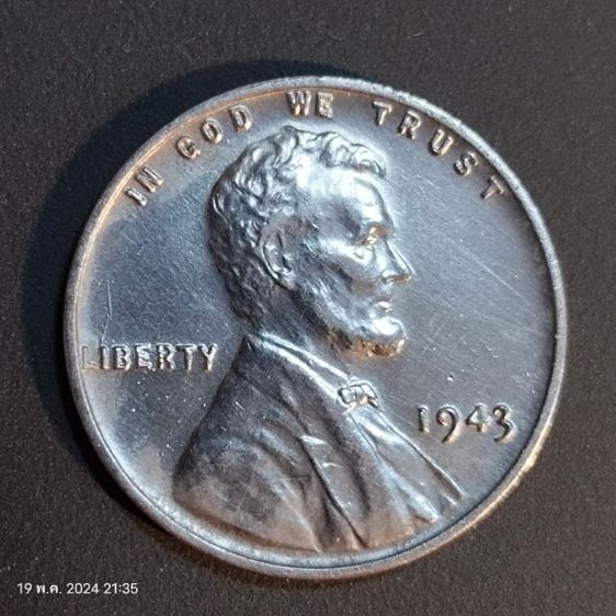 👉 เหรียญอเมริกา ปีเก่า 1943 ยุคสงครามโลกครั้งที่2