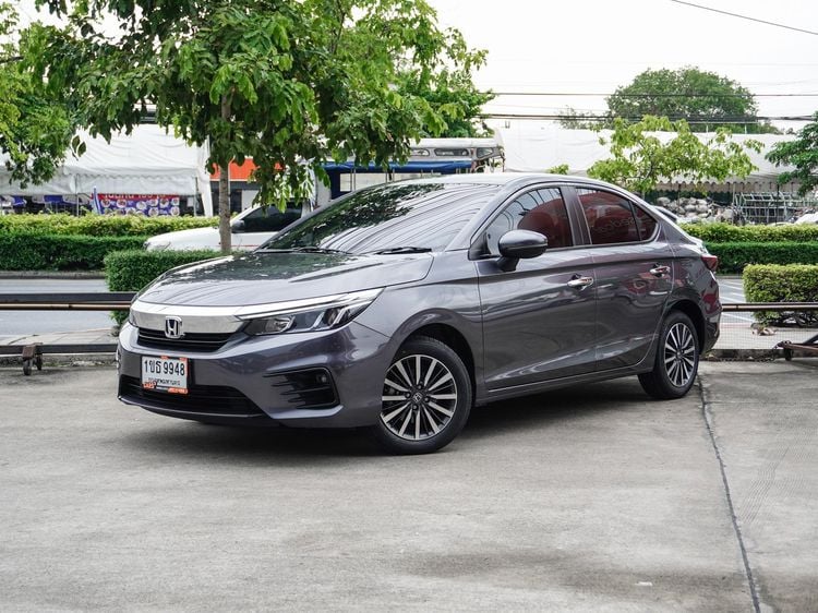 Honda City 2020 1.0 SV Sedan เบนซิน ไม่ติดแก๊ส เกียร์อัตโนมัติ เทา