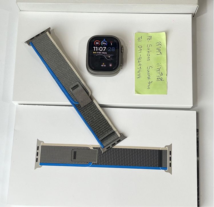 อื่นๆ เงิน Apple Watch Ultra 1 49mm GPS Cellular 