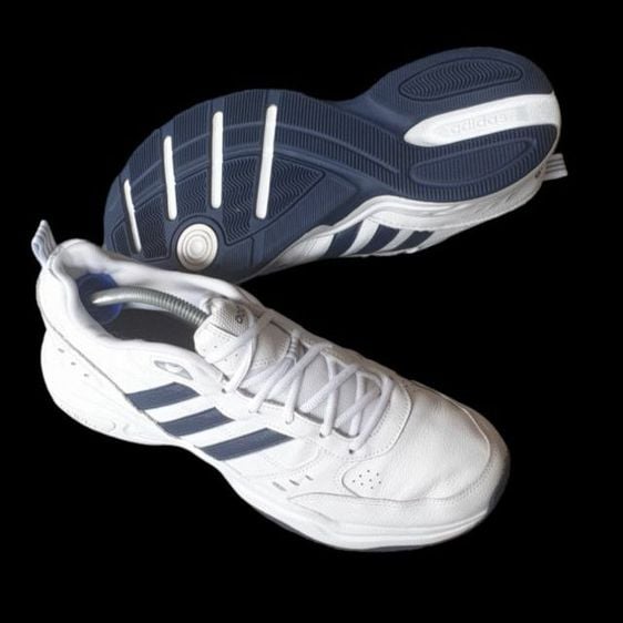 รองเท้าออกกำลังกาย อื่นๆ ผู้ชาย ขาว Adidas neo Strutter 'White Dark Blue us11.5 eu 46 29cm.