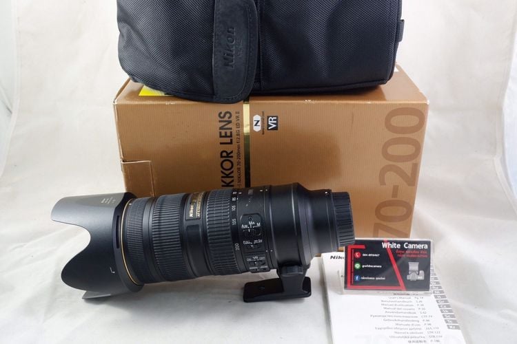 เลนส์ถ่ายไกล Nikon Af-S 70-200 F 2.8G ED VR II 