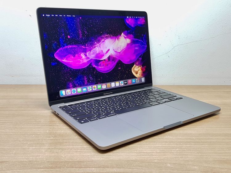 Apple Macbook Pro 13 Inch แมค โอเอส 8 กิกะไบต์ อื่นๆ ไม่ใช่ MacbookPro (Retina13-inch, 2020) M1 8-Core CPU 8-Core GPU SSD 256Gb Ram 8Gb สี Space Gray ราคาสุดคุ้ม น่าใช้งาน