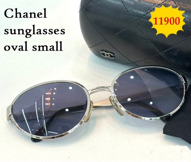 แว่นกันแดดChanel sunglasses oval small