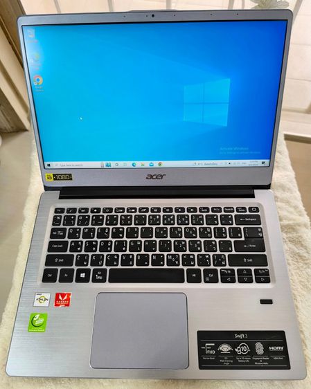 Swift series วินโดว์ มือ2 Notebook Acer Swift 3 สภาพใหม่พร้อมกระเป๋า กล่อง
