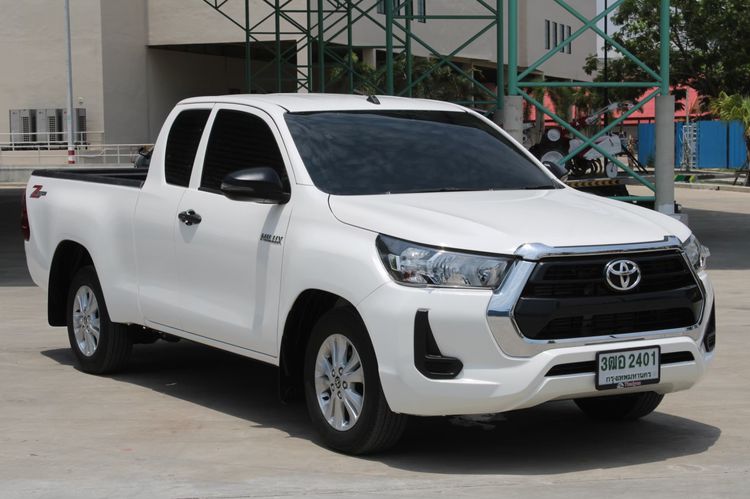Toyota Hilux Revo 2023 2.4 Z Edition Entry Pickup ดีเซล ไม่ติดแก๊ส เกียร์ธรรมดา ขาว รูปที่ 3