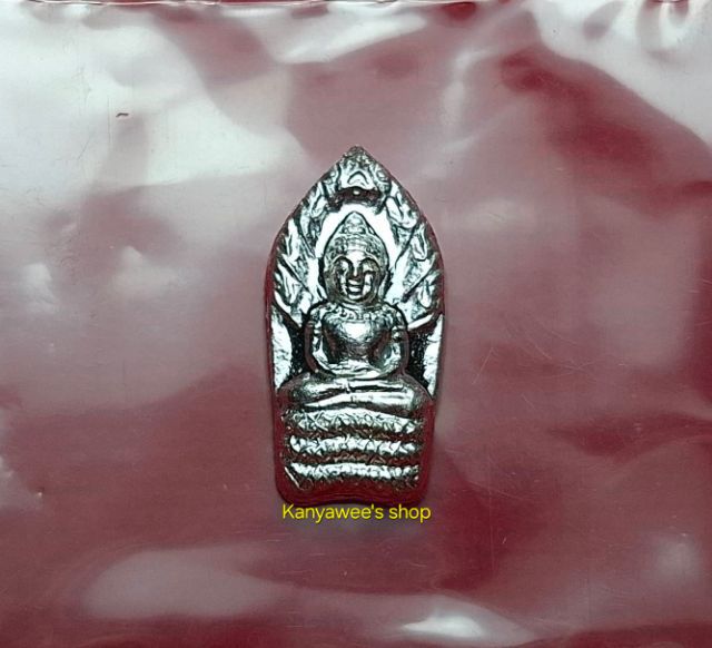 พระนาคปรกใบมะขาม หลวงพ่อคูณ ปริสุทโธ 72  รุ่น เมตตาชายแดน ปี 2537  เนื้อเงิu รูปที่ 2