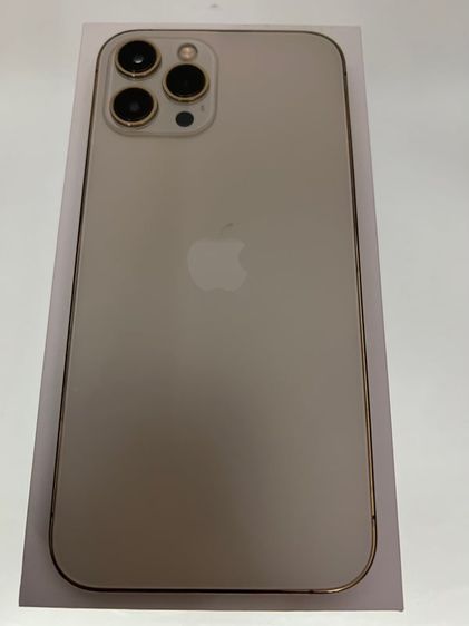 ขาย iPhone 12 Pro Max 128gb ศูนย์ไทย สีทอง สภาพสวย จอแท้ แบตแท้ สแกนใบหน้าได้ รีเซ็ตได้ ไม่ติดไอคราว ใช้งานดี ปกติทุกอย่าง อุปกรณ์ครบ 